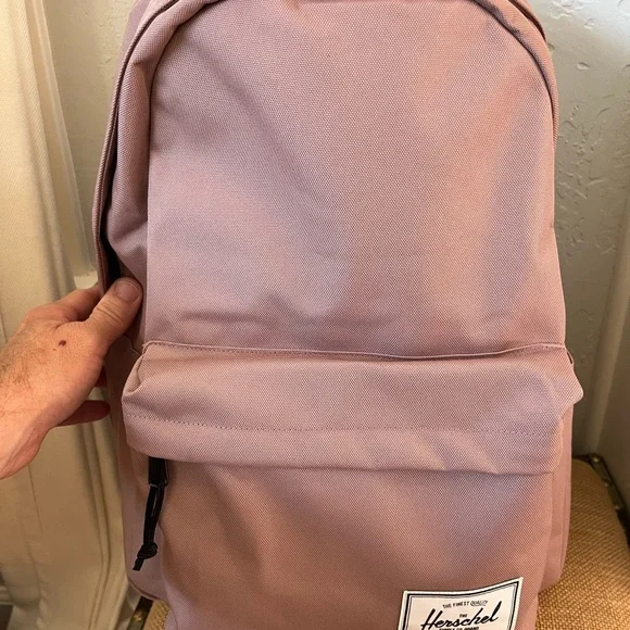 NWT Herschel Classic XL BackPack Ash Rose - Picture 8 of 12